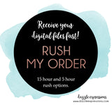 1 - RUSH My Order