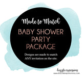 Baby Shower Party Package