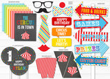 Circus Chalkboard Complete Party Package - Printable