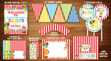 Circus Complete Party Package - Printable (26 Items)