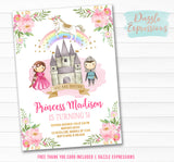 Fairy Tale Birthday Invitation 1 - FREE Thank You Card Included