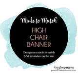 High Chair Banner